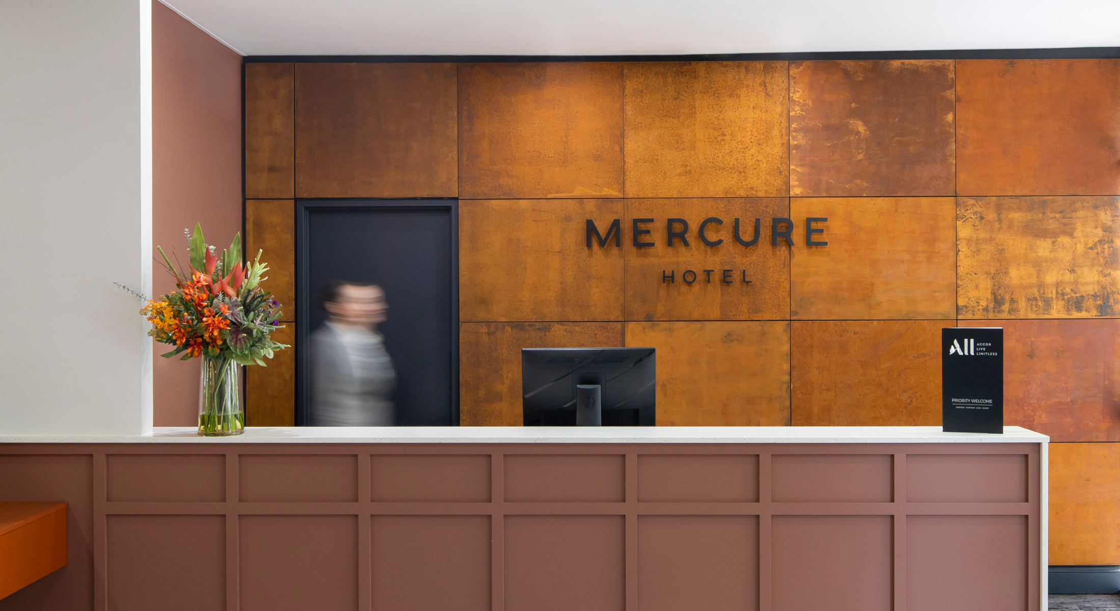 Reception at Mercure Newcastle